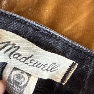 Madwell black denim
